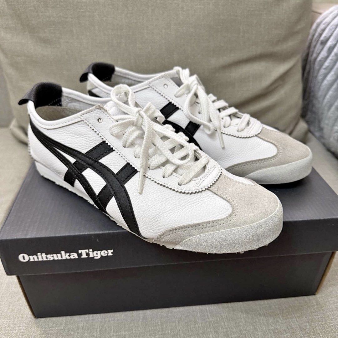 Onitsuka Tiger Mexico 66 (Category: Sneakers) located in Taguig. Submitted by ragosvince (Listing ID 1468434264, Image 2). Description: Onitsuka Tiger Mexico 66 White/Black 8.5 US Men’s Original Bought from Japan Used but maintained to good as new Decluttering unused shoes.