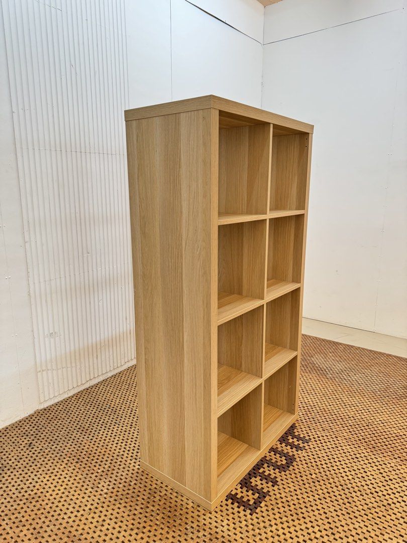 Open shelves (Category: Shelves, Cabinets & Racks) located in Quezon City. Submitted by matetdevis13 (Listing ID 1468462939, Image 3). Description: Wooden 4-Tier Display Open Shelves Price: 5,500 L30.5 x W15.5 x H58 In good condition Code MJS20-MJ439.