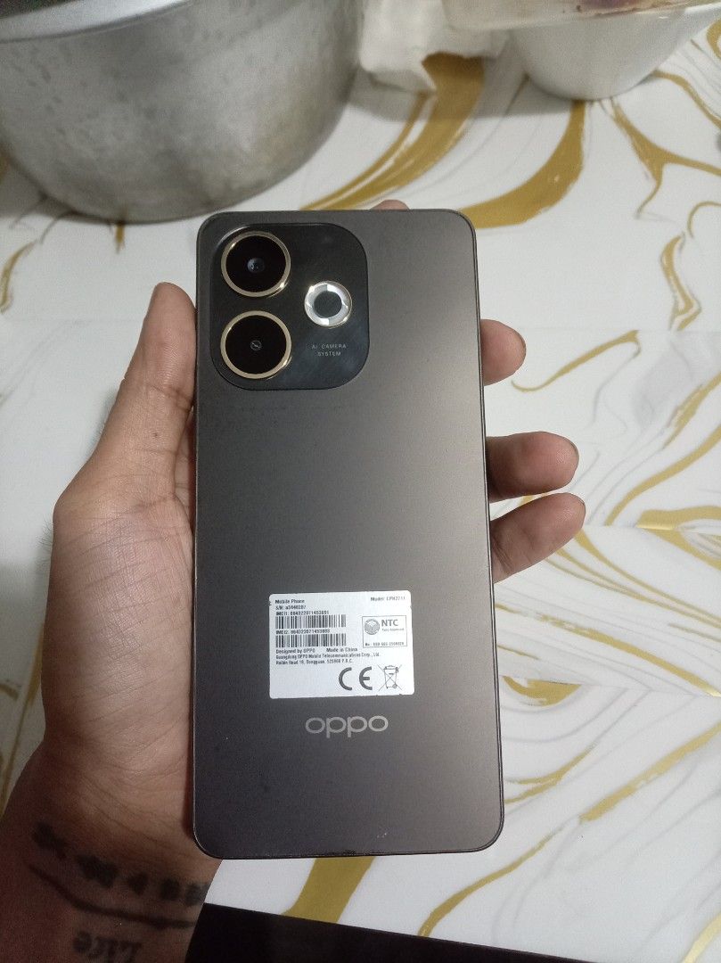 OPPO A5 PRO 256 GB (Category: OPPO) located in Manila. Submitted by renangarcia1999 (Listing ID 1468477849, Image 3). Description: FOR SALE OPPO A5 PRO ANDROID 15 COLOR OS 15.0 8+8 RAM 256GB 120 HRZ REFRESH RATE QUALCOM SNAPDRAGON 6S 4G GEN1 OCTA CORE 6.67INC 3MOS OLD NO GAS GAS MAKINIS NA MAKINIS 14k ORIG PRICE 7.5k Negotiable.