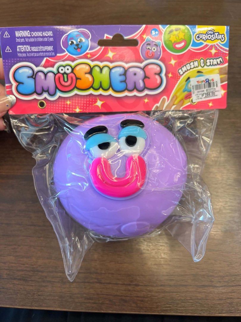 Original & Sealed Orb Curiosities Smushers (Category: Interactive Toys) located in Manila. Submitted by rockypeach (Listing ID 1468397343, Image 3). Description: Selling Original Orb Curiosities Smushers for Php 650.00! 📍 Bf Homes Paranaque 🎨 Available Colors & Stocks: Purple - 1 Lilac - 1 Orange - 1 Yellow - 2 Green - 2 MOP: Gcash/Online Banking 🚘 Free delivery within BF Homes.