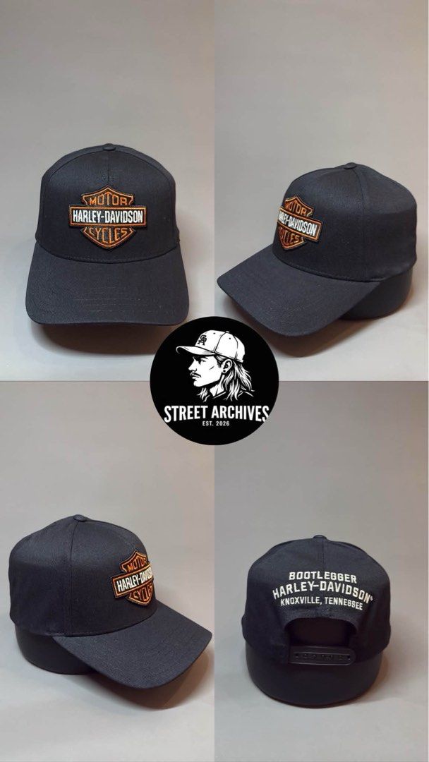 ORIGINAL HARLEY DAVIDSON CAPS (Category: Caps & Hats) located in Manila. Submitted by streetarchives.ph (Listing ID 1468285552, Image 3). Description: .