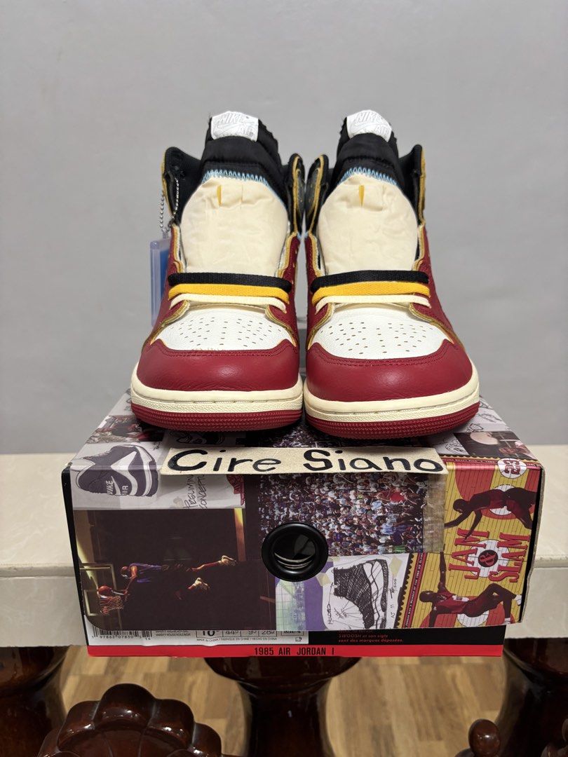 Original Jordan 1 x Union LA “Chicago” 💯 (Category: Sneakers) located in Tarlac. Submitted by outsource.psg (Listing ID 1468350061, Image 2). Description: Original Jordan 1 x Union LA “Chicago” 💯 Size: 10.5 men Brand New Local Released P12,499 + sf Dm Sure Buyer .