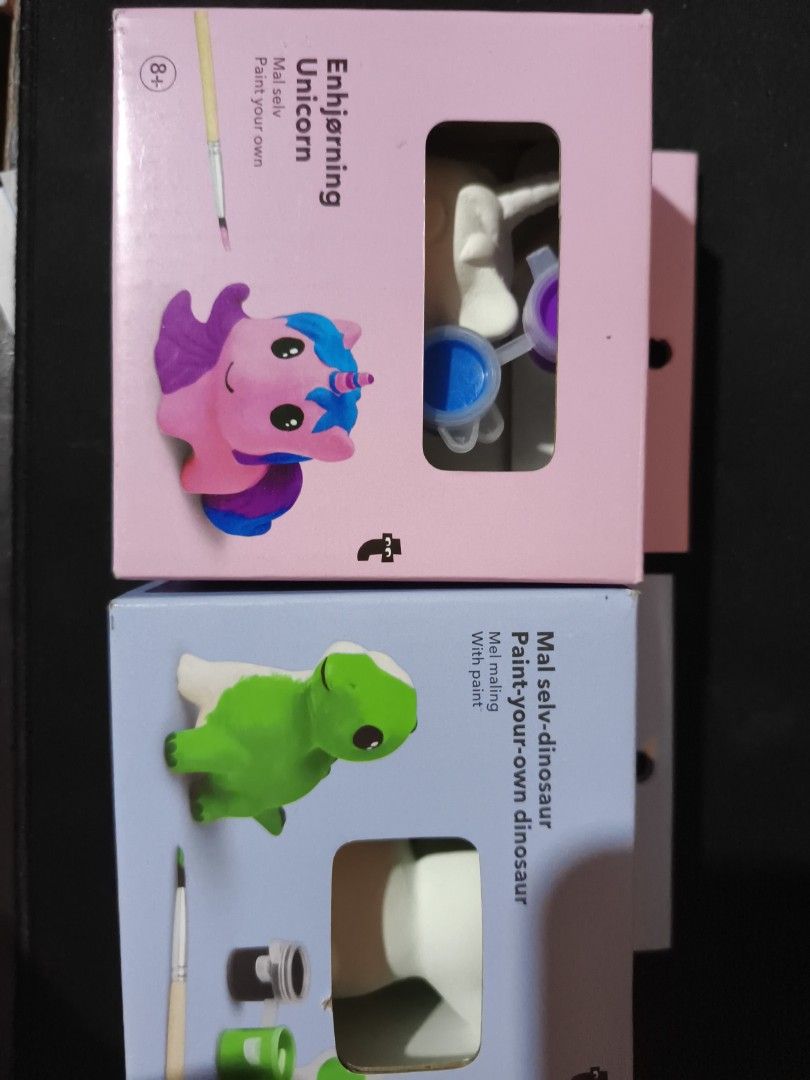 Paint your own unicorn/dinosaur (Category: Handmade Craft) located in San Pedro. Submitted by gentlelion_02f32d (Listing ID 1468336082, Image 1). Description: bought for about 190.