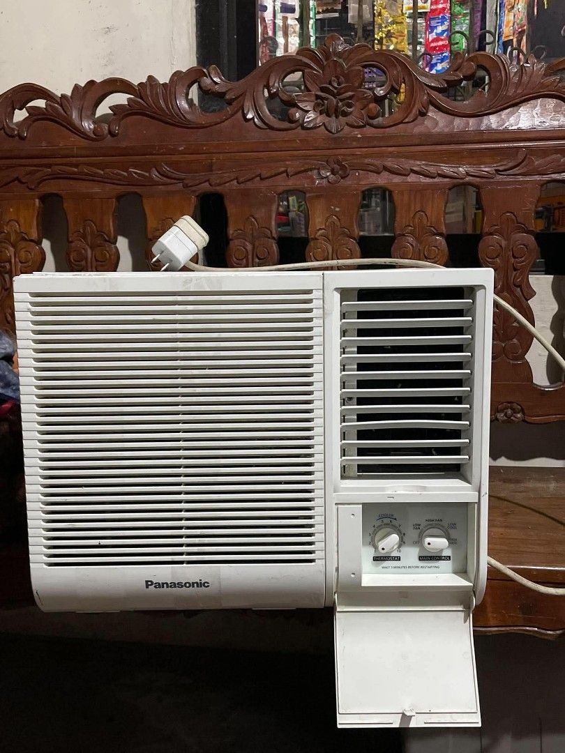 Panasonic 1HP Fast Cooling Window Type Air Conditioner (Category: Air Conditioning and Heating) located in Quezon City. Submitted by hlaeiy (Listing ID 1468333332, Image 2). Description: For Sale: Panasonic CW-MN920JPH (5,500.00) 1.0 HP Compact Non-Inverter •Newly cleaned •In very good condition (tahimik compressor) •Fast cooling (basta pasok sa room size) RFS: Spare aircon Location: Laguna.