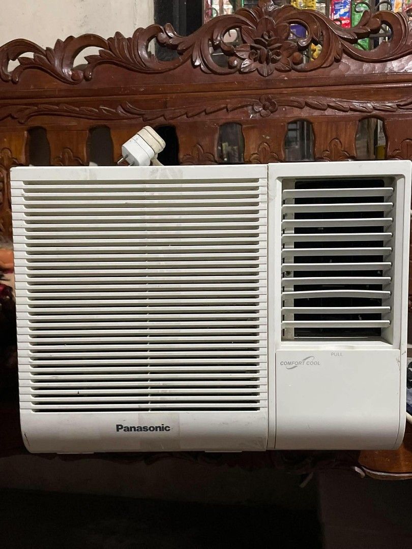 Panasonic 1HP Fast Cooling Window Type Air Conditioner (Category: Air Conditioning and Heating) located in Quezon City. Submitted by hlaeiy (Listing ID 1468333332, Image 1). Description: For Sale: Panasonic CW-MN920JPH (5,500.00) 1.0 HP Compact Non-Inverter •Newly cleaned •In very good condition (tahimik compressor) •Fast cooling (basta pasok sa room size) RFS: Spare aircon Location: Laguna.
