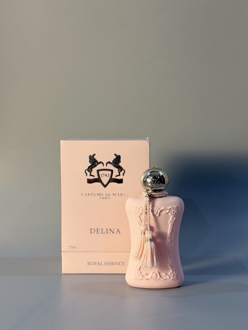 Parfums de Marly Delina 75ml (Category: Fragrance & Deodorants) located in Caloocan City. Submitted by champagnepapi.wind (Listing ID 1468456700, Image 1). Description: 55/75ml Complete Properly stored.