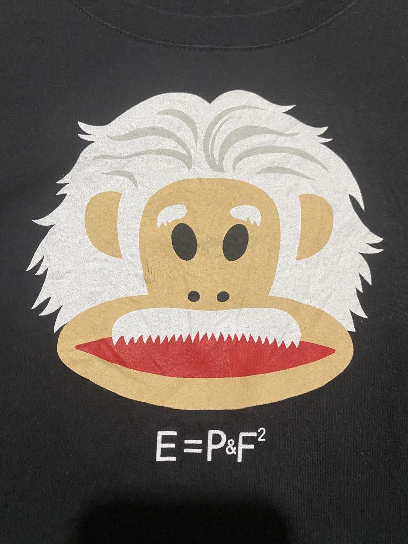 Paul Frank "Einstein" Julius Monkey Graphic Tee (Category: Shirts) located in Marilao. Submitted by kyssmarila (Listing ID 1468464415, Image 3). Description: — Size: M on tag — Dimes: 15x24 — Condition:9/10 — Flaws: None.