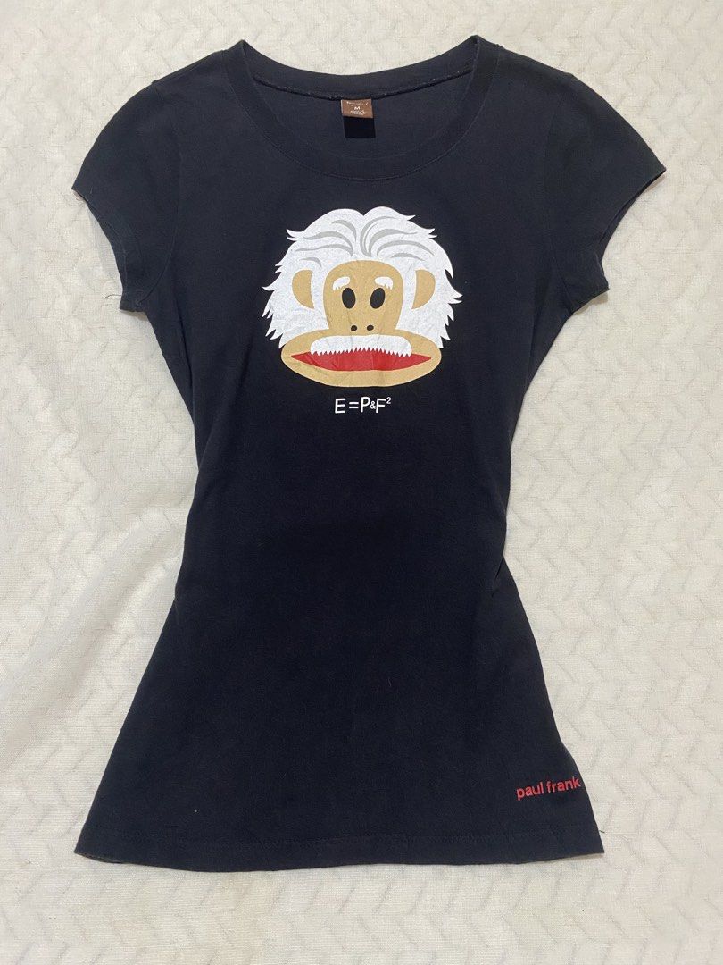 Paul Frank "Einstein" Julius Monkey Graphic Tee (Category: Shirts) located in Marilao. Submitted by kyssmarila (Listing ID 1468464415, Image 1). Description: — Size: M on tag — Dimes: 15x24 — Condition:9/10 — Flaws: None.