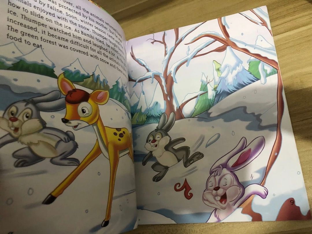 [PB] Super Story: Bambi (Category: Children's Books) located in San Juan City. Submitted by ttanmien (Listing ID 1467331779, Image 3). Description: ⚜️✨⚜️✨⚜️✨⚜️✨⚜️✨⚜️ 💁🏻‍♀️SELLING PRICE: ₱50 Original Price: Around ₱150 💁🏻‍♀️Book Genre: Fiction, Children's fiction, Fables, Fairy Tales & Traditional Stories. 💁🏻‍♀️Book insight: It features a colorful illustration of a young deer (Bambi) looking back at a butterfly perched on its tail, accompani