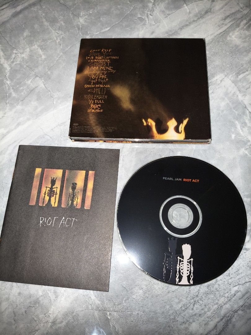 PEARLJAM-RIOT ACT (Category: CDs & DVDs) located in Manila. Submitted by musiccdshopnew (Listing ID 1468298422, Image 2). Description: .
