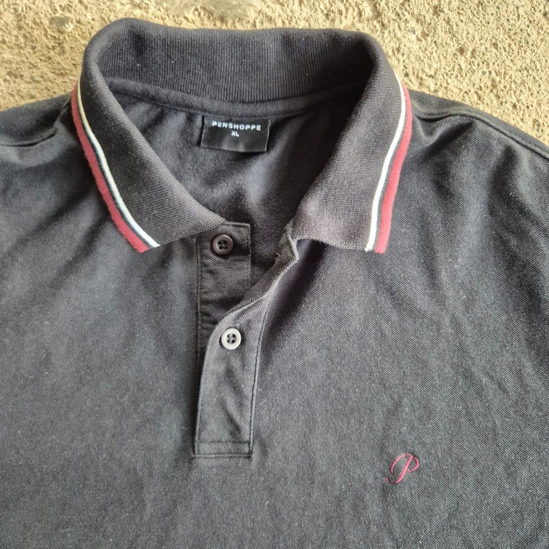 Penshoppe Classic Black Polo (Category: Tshirts & Polo Shirts ) located in General Santos City (Dadiangas). Submitted by madeby.ryb (Listing ID 1468451540, Image 2). Description: •Never worn💯 •Timeless black × Tipped collar & cuffs •size: 23W × 27L — XL •Fresh & ready to wear.