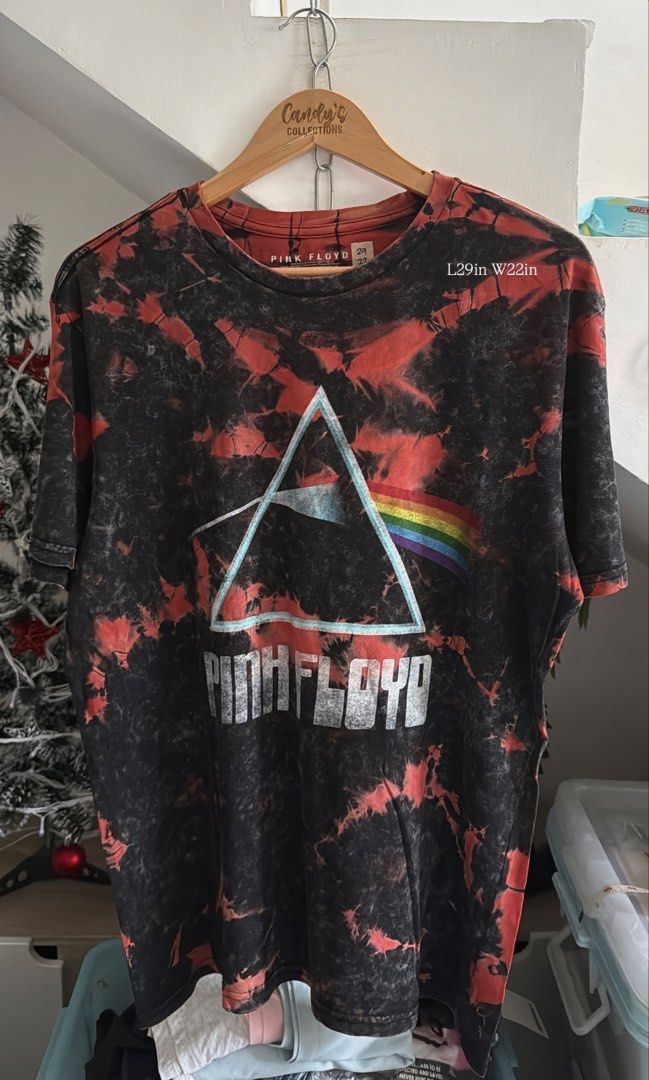 PINK FLOYD (Category: Tshirts & Polo Shirts ) located in Cavite. Submitted by handpickedshirts (Listing ID 1468358766, Image 1). Description: Brand new Acidwashed + Tie Dye design Medium on tag Approx L29in W22in laid flat No backprint.