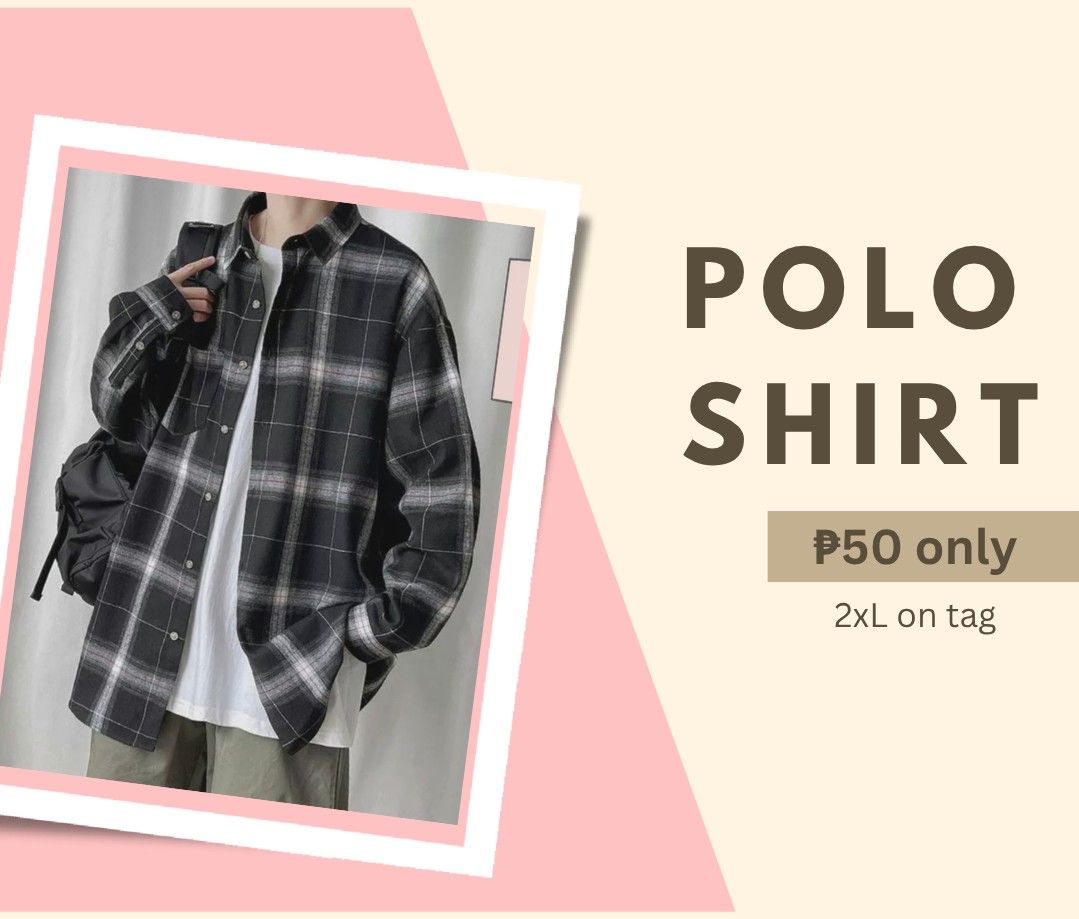 Plaid Long sleeve Shirt (Category: Coats, Jackets and Outerwear) located in San Fernando. Submitted by elixiriaz (Listing ID 1447532299, Image 1). Description: - brandnew - 2xl on tag - fits best up to Large - unisex.