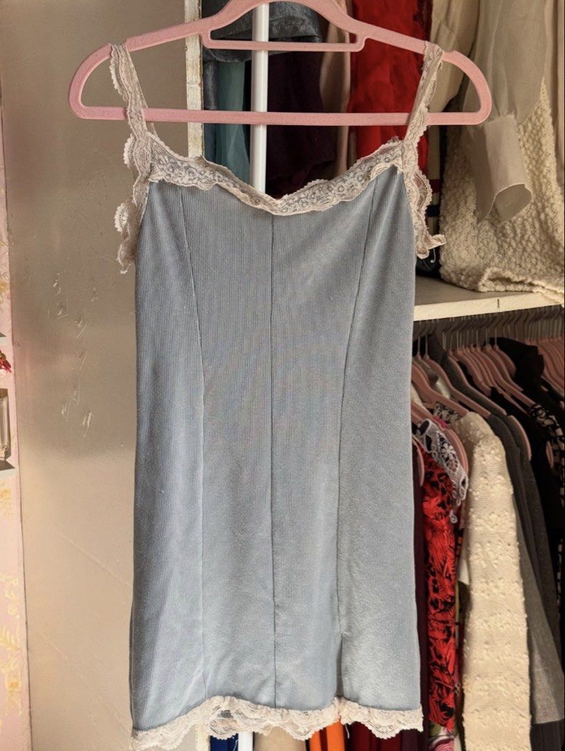 Plain Light Blue Lace Dress (Category: Dresses) located in Lapu Lapu. Submitted by bzzzzarah (Listing ID 1468477871, Image 1). Description: .
