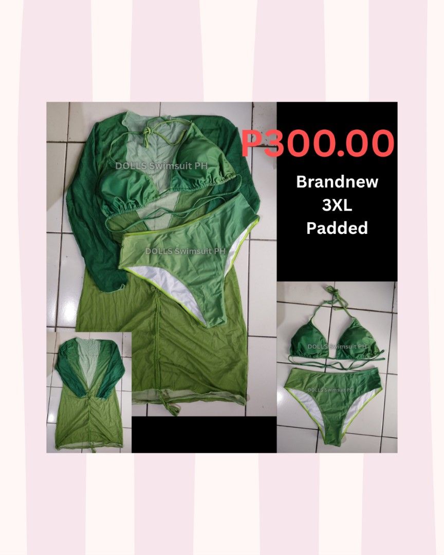 Plus size 3 in 1 two piece swimsuit (Category: Bikinis & Swimsuits) located in Quezon City. Submitted by yourcaketopper (Listing ID 1468491579, Image 1). Description: ACTUAL PRICE POSTED 📍Location : Quezon City 💰MOP - Gcash / Bank transfer ( No Cod) 🛒Delivery: SAME DAY del or via LBC ❌No Meetup To see proof of deliveries, you may visit our p a g e 👉 DOLLS Swimsuit PH.