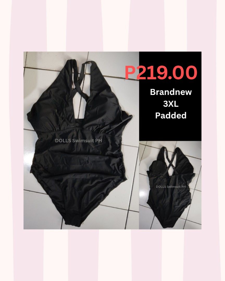 Plus size one piece swimsuit (Category: Bikinis & Swimsuits) located in Quezon City. Submitted by caketopper.figure (Listing ID 1468486848, Image 1). Description: ACTUAL PRICE POSTED 📍Location : Quezon City 💰MOP - Gcash / Bank transfer ( No Cod) 🛒Delivery: SAME DAY del or via LBC ❌No Meetup To see proof of deliveries, you may visit our p a g e 👉 DOLLS Swimsuit PH.