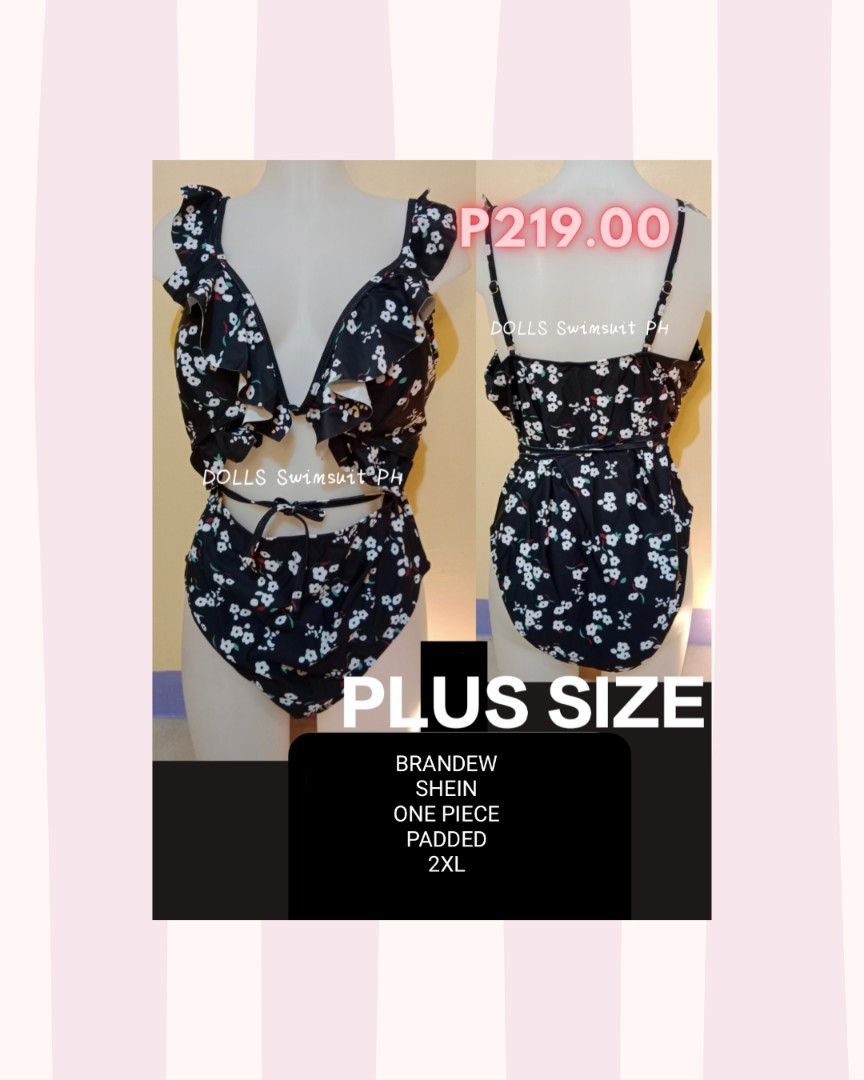 Plus size one piece swimsuit (Category: Bikinis & Swimsuits) located in Quezon City. Submitted by yourcaketopper (Listing ID 1468490063, Image 1). Description: ACTUAL PRICE POSTED 📍Location : Quezon City 💰MOP - Gcash / Bank transfer ( No Cod) 🛒Delivery: SAME DAY del or via LBC ❌No Meetup To see proof of deliveries, you may visit our p a g e 👉 DOLLS Swimsuit PH.