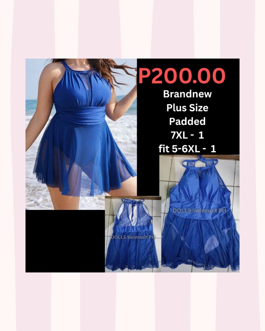 Plus size swimdress swimsuit (Category: Bikinis & Swimsuits) located in Quezon City. Submitted by caketopper.figure (Listing ID 1468488028, Image 1). Description: ACTUAL PRICE POSTED 📍Location : Quezon City 💰MOP - Gcash / Bank transfer ( No Cod) 🛒Delivery: SAME DAY del or via LBC ❌No Meetup To see proof of deliveries, you may visit our p a g e 👉 DOLLS Swimsuit PH.