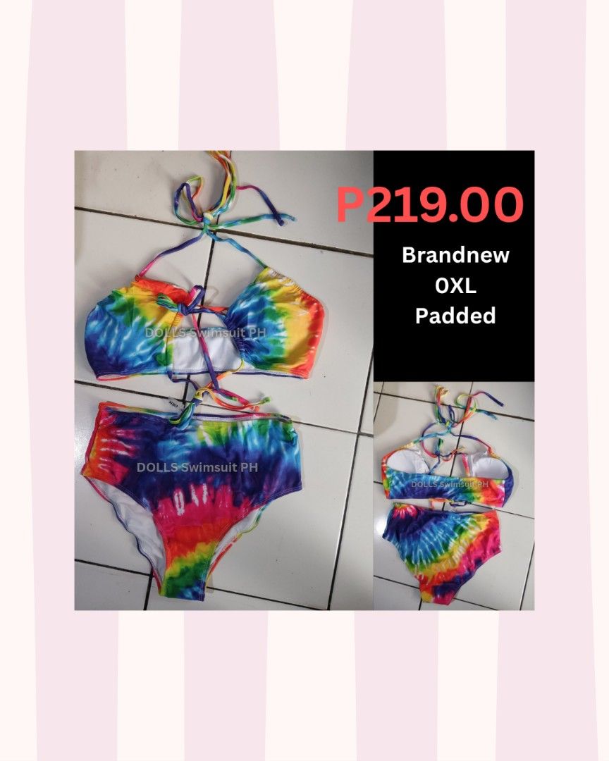Plus size two piece swimsuit (Category: Bikinis & Swimsuits) located in Quezon City. Submitted by caketopper.figure (Listing ID 1468487041, Image 1). Description: ACTUAL PRICE POSTED 📍Location : Quezon City 💰MOP - Gcash / Bank transfer ( No Cod) 🛒Delivery: SAME DAY del or via LBC ❌No Meetup To see proof of deliveries, you may visit our p a g e 👉 DOLLS Swimsuit PH.
