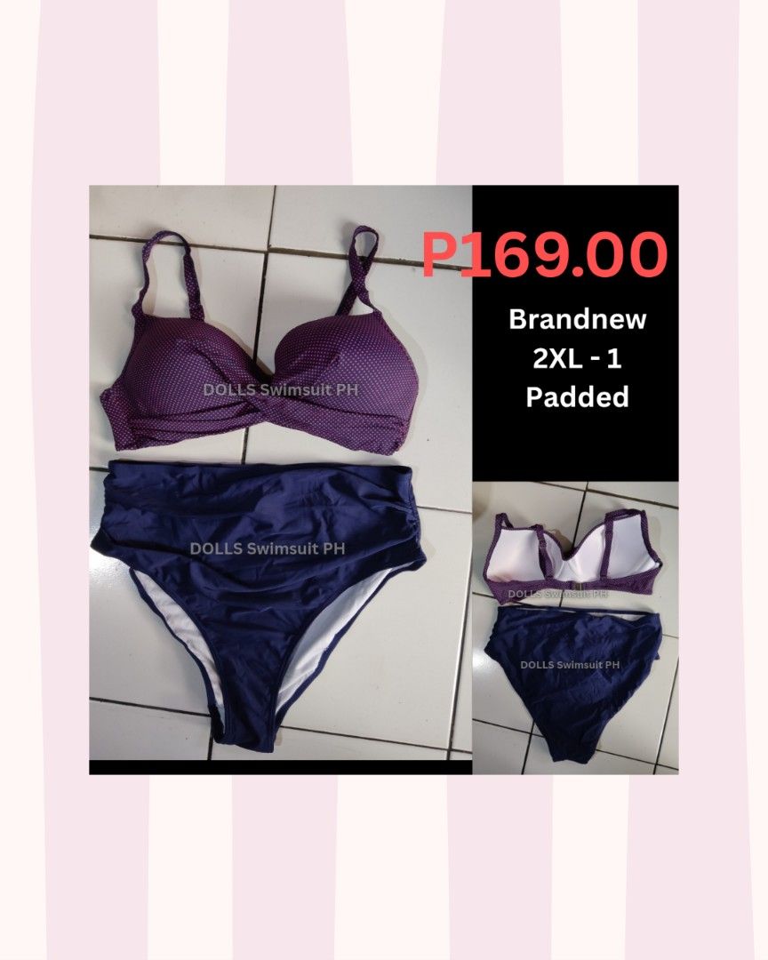 Plus size two piece swimsuit (Category: Bikinis & Swimsuits) located in Quezon City. Submitted by caketopper.figure (Listing ID 1468487483, Image 1). Description: ACTUAL PRICE POSTED 📍Location : Quezon City 💰MOP - Gcash / Bank transfer ( No Cod) 🛒Delivery: SAME DAY del or via LBC ❌No Meetup To see proof of deliveries, you may visit our p a g e 👉 DOLLS Swimsuit PH.