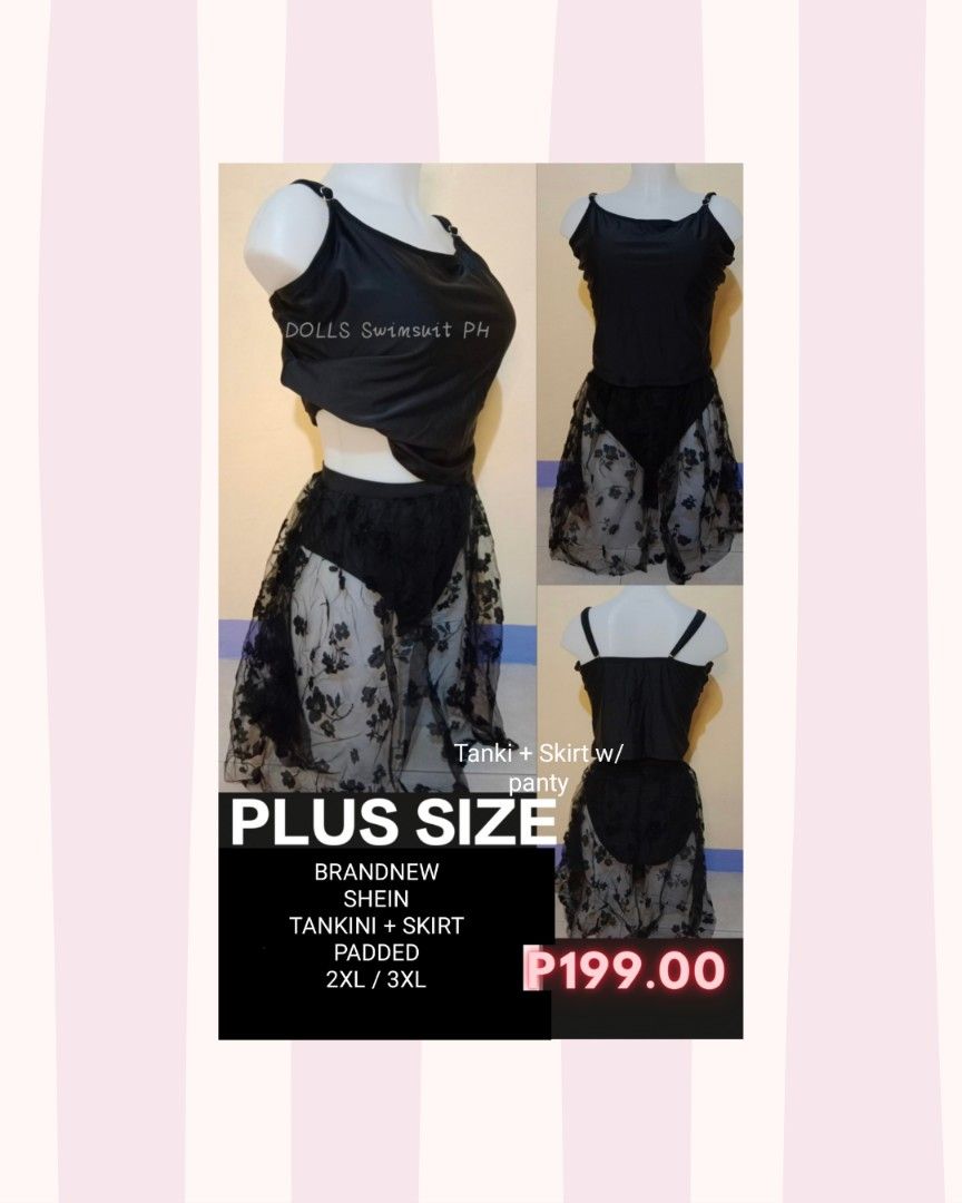 Plus size two piece swimsuit (Category: Bikinis & Swimsuits) located in Quezon City. Submitted by yourcaketopper (Listing ID 1468489850, Image 1). Description: ACTUAL PRICE POSTED 📍Location : Quezon City 💰MOP - Gcash / Bank transfer ( No Cod) 🛒Delivery: SAME DAY del or via LBC ❌No Meetup To see proof of deliveries, you may visit our p a g e 👉 DOLLS Swimsuit PH.
