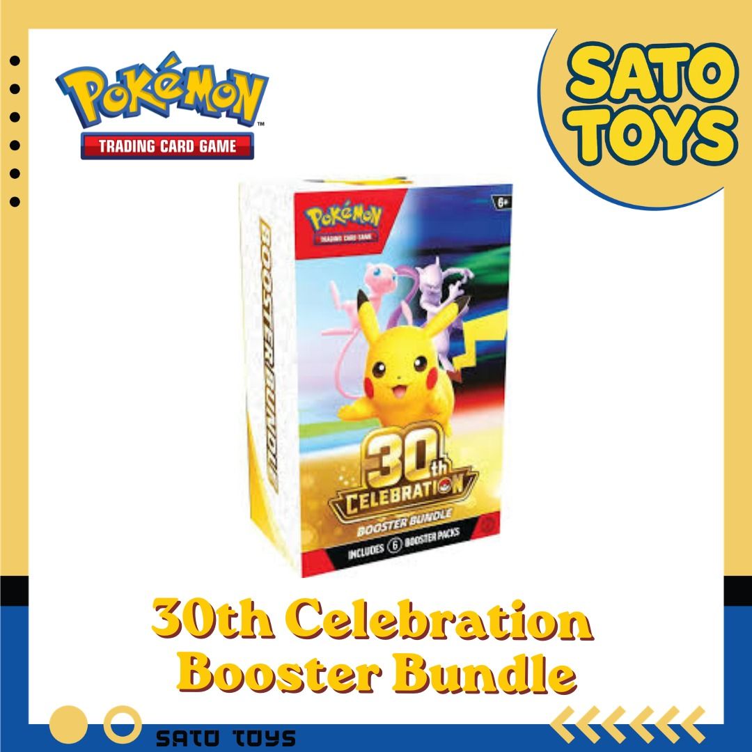 Pokemon 30th Booster Bundle and Mini Tin [Umbreon] (Category: Card Boxes & Cases) located in Manila. Submitted by satotoys (Listing ID 1468327489, Image 1). Description: 🔥𝐏𝐎𝐊𝐄𝐌𝐎𝐍 𝟑𝟎𝐭𝐡 𝐁𝐨𝐨𝐬𝐭𝐞𝐫 𝐁𝐮𝐧𝐝𝐥𝐞 & 𝐌𝐢𝐧𝐢 𝐓𝐢𝐧🔥 PRICES as of Oct 2026: ✅ 2x left- 30th Booster Bundle — ₱5,800 ✅ 1x left- 30th Mini Tin [Umbreon]— ₱2,500 ⚡ 𝐏𝐑𝐈𝐎𝐑𝐈𝐓𝐘: 𝐅𝐈𝐑𝐒𝐓 𝐓𝐎 𝐏𝐀𝐘 🚚 Shipping via Lalamove (Buyer shoulders SF) ✅LBC FREE S