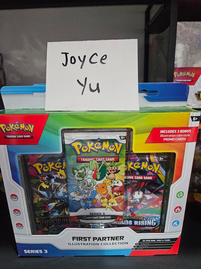 Pokemon first partner series 3 (Category: Card Packs) located in Manila. Submitted by clarisayu (Listing ID 1468390114, Image 1). Description: sealed sta cruz manila onhand.