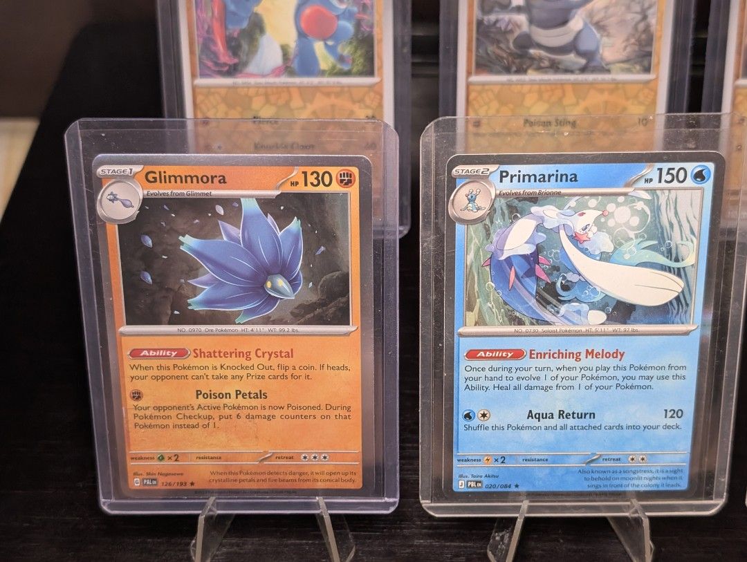 Pokemon Language Characters Pokemon Holo Rares and Reverse Holos Cards (Water and Fighting), Toys ...