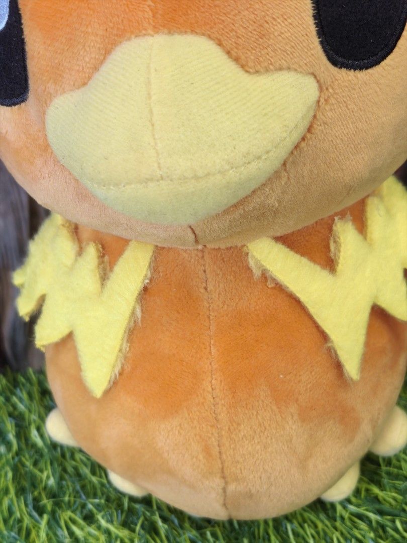 Pokémon Torchic Plush Toy Soft Stuffed Animal (Category: Plushies & Soft Toys) located in Paranaque City. Submitted by furugiyafinds (Listing ID 1468339548, Image 2). Description: - Character: Torchic (Pokémon) - Size: Medium - Condition: Clean, smoke-free environment, original tag attached - Material: Soft fabric with embroidered facial features - Perfect for: Pokémon fans and plushie collectors.