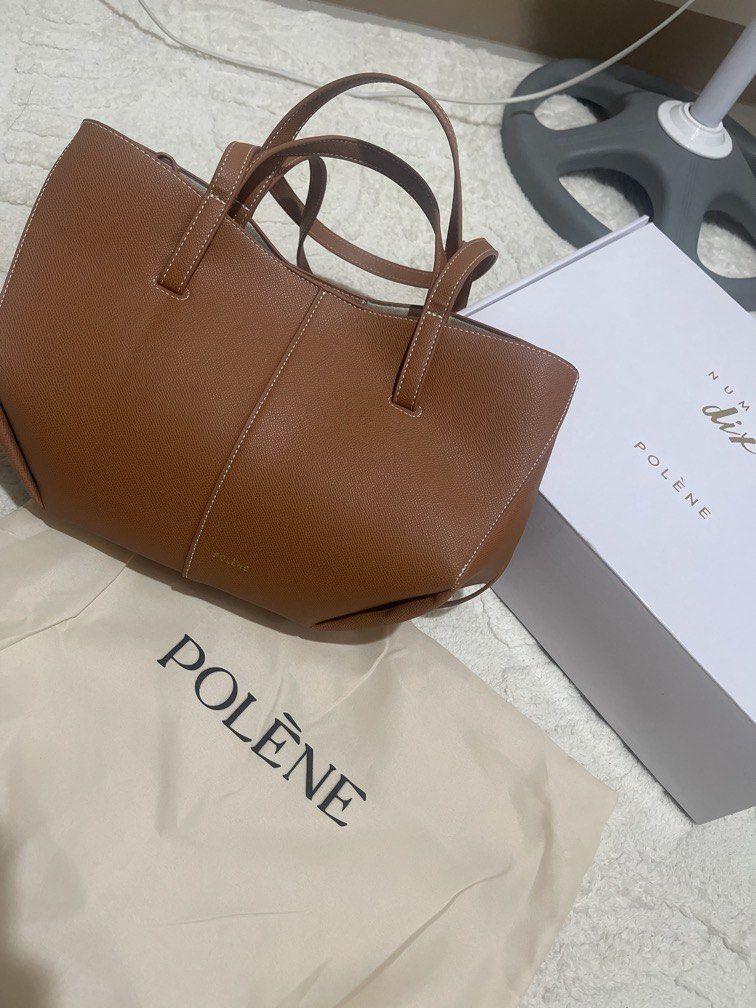 Polene Cyme (Category: Tote Bags) located in Quezon City. Submitted by monicagelz2164 (Listing ID 1468446872, Image 3). Description: Hi! Selling this almost brand new polene cyme. Kakabili lang with dust bag and box. Rfs: Bibigay nalang daw ng sister ko yung large nya kaya selling this small one. QC loc. For lalamove/grab only po ang shipping. Thank you! .
