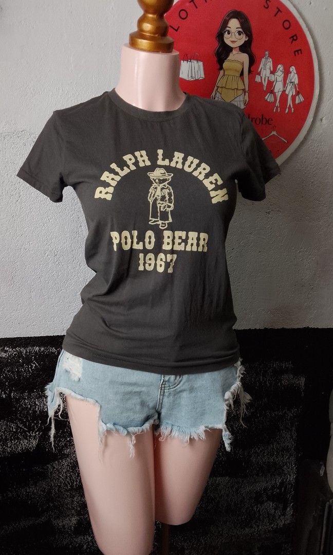 POLO BEAR RALPH LAUREN (Category: Shirts) located in Manila. Submitted by jonahq.9 (Listing ID 1468479713, Image 1). Description: xsmall-semi Large.