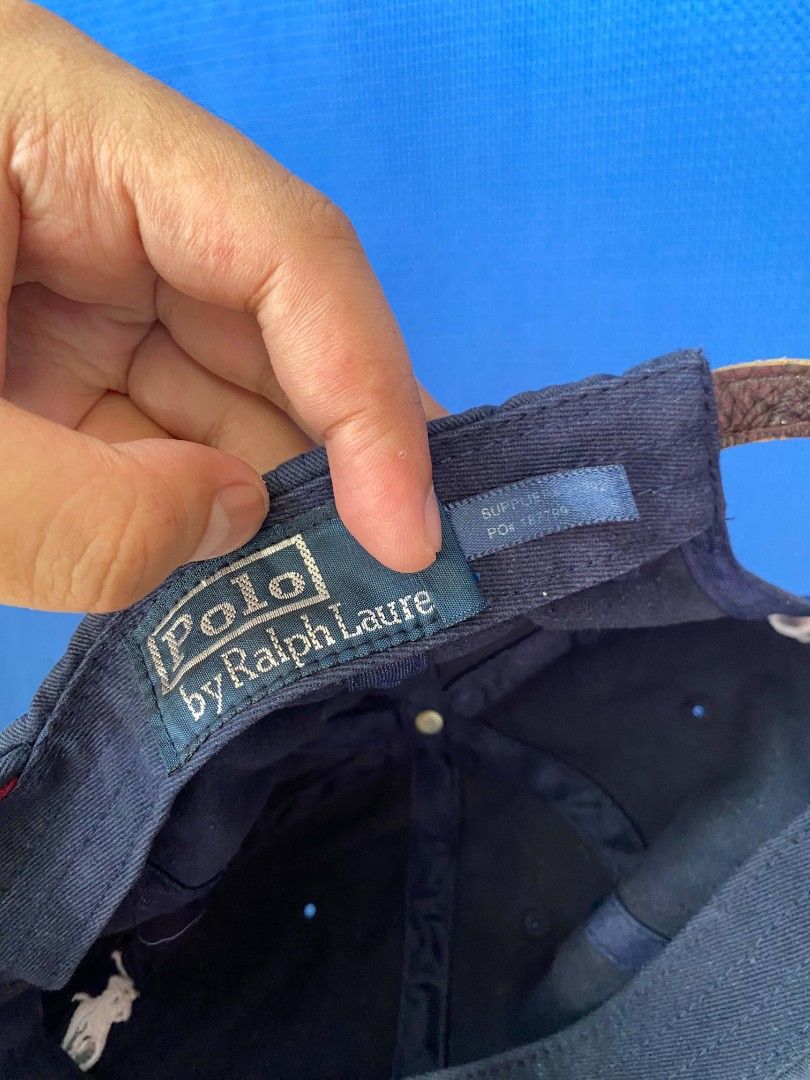POLO BY RALPH LAUREN CAP (Category: Caps & Hats) located in Angeles City. Submitted by joelpaglingayen (Listing ID 1468414655, Image 2). Description: POLO BY RALPH LAUREN LEATHER STRAP COLOR DARK BLUE EXCELLENT CONDITION MUST HAVE! UNISEX.