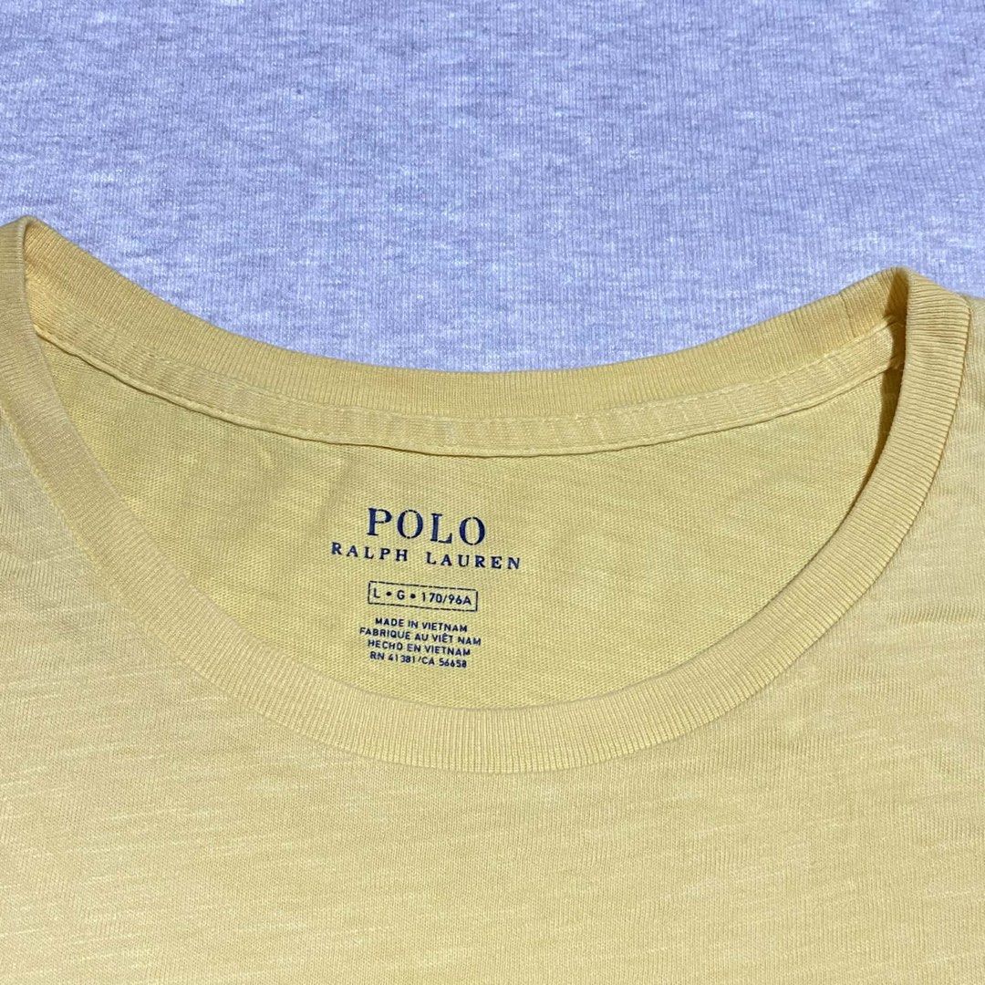 POLO RL (Category: Tshirts & Polo Shirts ) located in Mabalacat. Submitted by stellargarments (Listing ID 1468351637, Image 3). Description: Length : 24 Width : 22 Condition : 9.8/10 makinis na makinis pa & comfy tela lahat lahat burda complete all super nice & kinis! very comfy & smooth on skin need wash no stain.