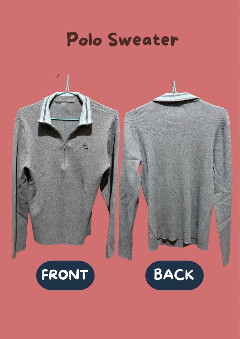 Polo Sweater (Category: Longsleeves) located in Manila. Submitted by blairwinter (Listing ID 1468334010, Image 1). Description: .