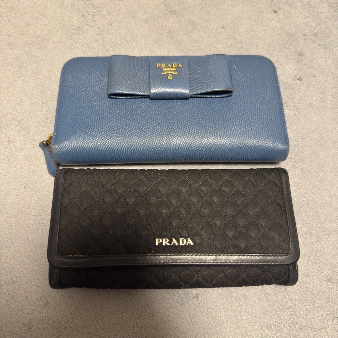 Prada long wallet bundle sale (Category: Wallets & Card holders) located in Quezon City. Submitted by hintstreet (Listing ID 1468406035, Image 1). Description: Prada long wallet bundle sale na.