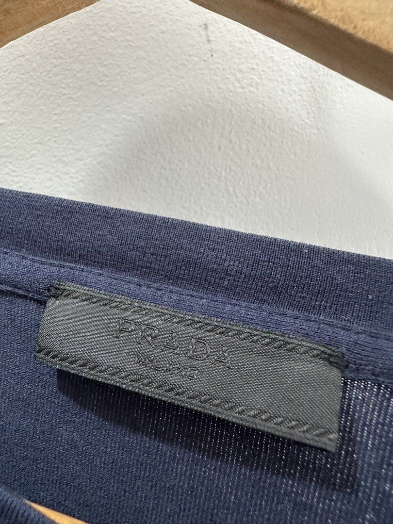 Prada Nylon Chest Pocket Long Sleeve (Category: Coats, Jackets and Outerwear) located in Baguio. Submitted by .daryl (Listing ID 1468343160, Image 3). Description: 21 width 28 length .