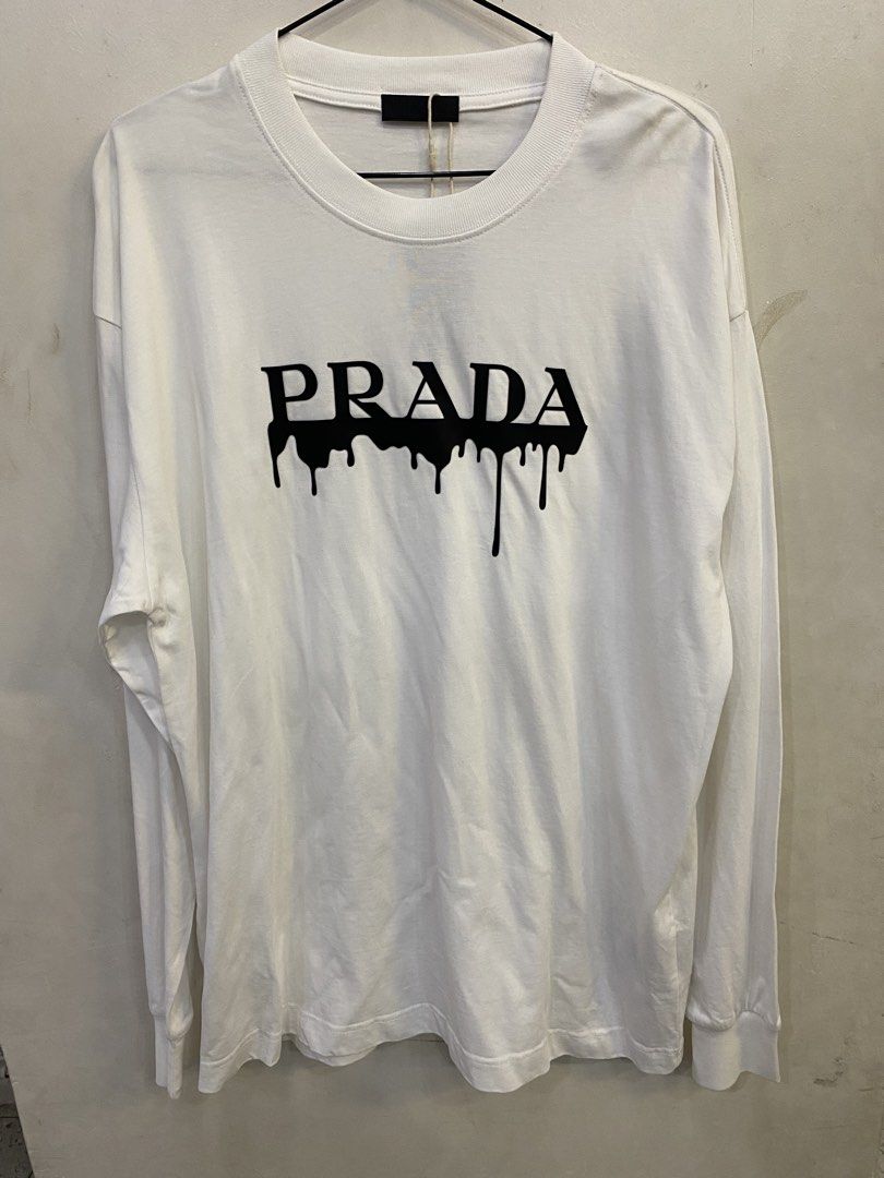 PRADA SWEATER (Category: Luxury Apparel) located in Baguio. Submitted by lairdegawd_06 (Listing ID 1468461405, Image 1). Description: Dimes-24x30 Excellent condition 10/10 color rate No flaw Complete tags Check photos for more details.