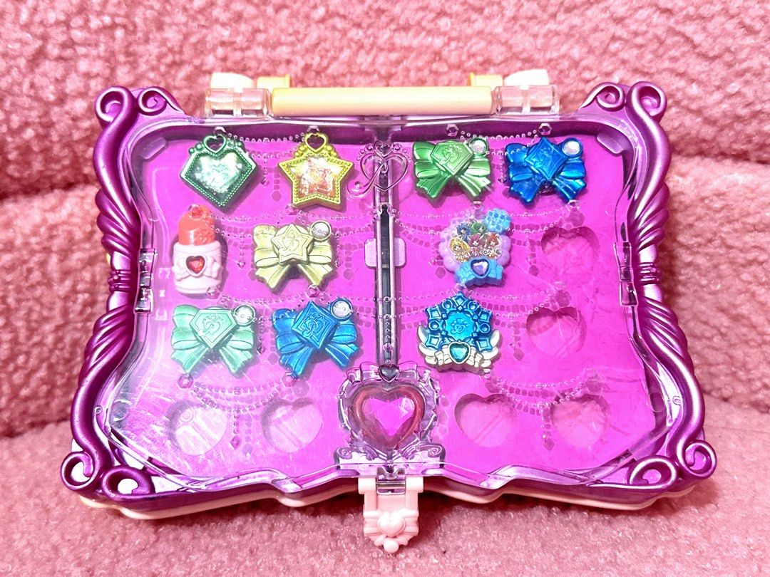 Precure Legendary Trunk with Charms (Category: Kids Toys) located in Adams. Submitted by precurekaei (Listing ID 1468399672, Image 3). Description: AS IS WYSIWYG with minor yellowing.