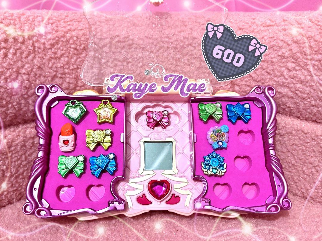 Precure Legendary Trunk with Charms (Category: Kids Toys) located in Adams. Submitted by precurekaei (Listing ID 1468399672, Image 1). Description: AS IS WYSIWYG with minor yellowing.