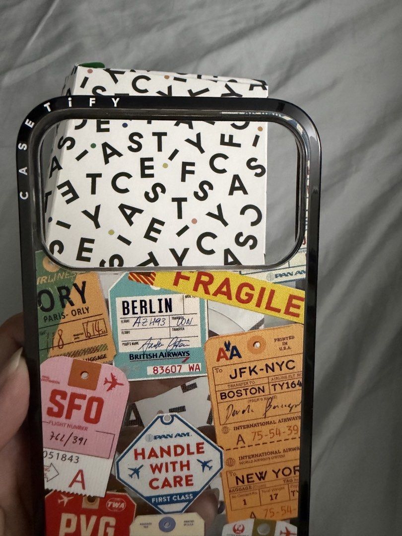 Pre-loved Casetify Case for iPhone 17 Pro Max (Category: Cases & Sleeves) located in San Pedro. Submitted by youronlineukay (Listing ID 1468417968, Image 2). Description: Pre-loved Casetify case for iPhone 17 Pro Max Mag safe Lightly used Bought for Php2,450.
