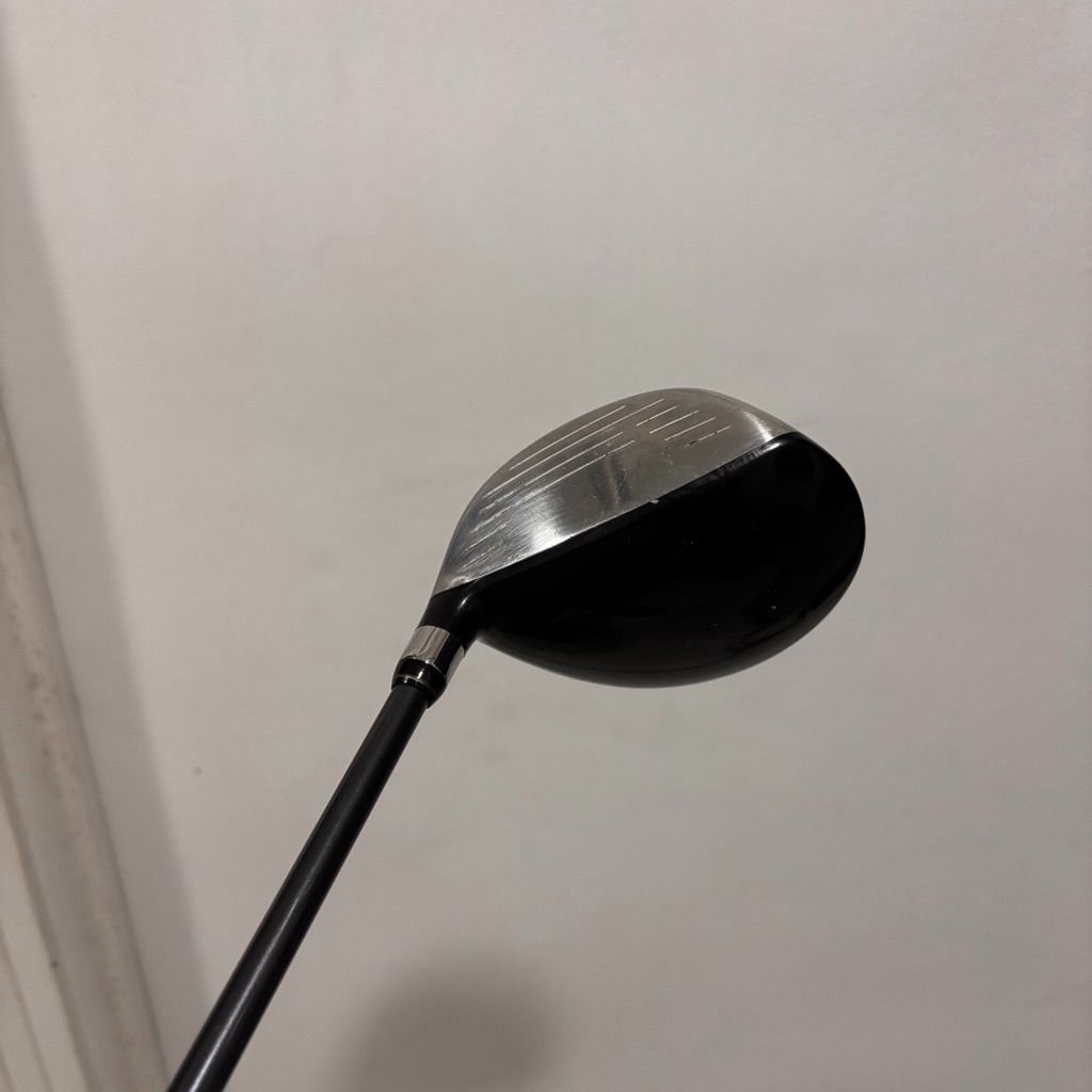 PRGR M3 HIT 5 Wood Golf Club Driver (Category: Golf) located in Makati City. Submitted by digitechoffice_ar (Listing ID 1468306776, Image 2). Description: Condition: Used Brand: PRGR Handedness: Right-Handed Model: M3 HIT Loft: 18 Golf Club Type: Fairway Wood Item Lenght: 41.5 in Head Speed: M-46 CLub number: 5W - Model: PRGR M3 HIT 5 Wood - Shaft: Standard - Grip: Clean and tacky Iomic grip - Inclusion: Original headcover included - Condition: N