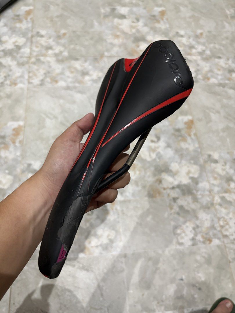 PROLOGO womens saddle (Category: Bicycles) located in Muntinlupa City. Submitted by pinkmoscat.o (Listing ID 1468417516, Image 3). Description: Selling Prologo womens saddle Stock from built bike Used, good condition No functional issues, cosmetic rubbing due to usage. RFS: decluttering Shipping via lalamove or jnt shouldered by buyer Location: Muntinlupa Payment via Gcash, BPI, or RCBC only.