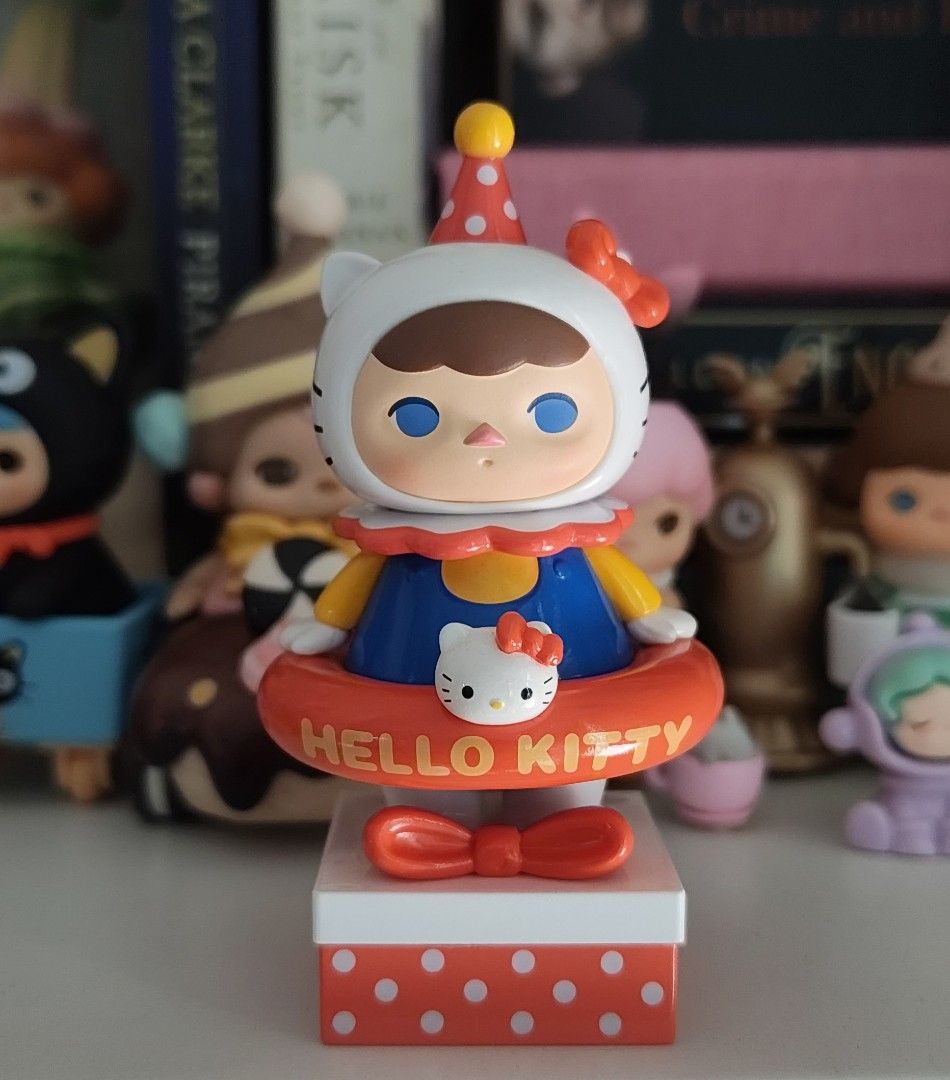 Pucky Hello Kitty (Pucky x Sanrio) (Category: Designer & Blind Box Toys) located in Mandaluyong City. Submitted by friendpatine (Listing ID 1468305085, Image 1). Description: Pucky Hello Kitty. Figure only, no box, foil, or card. Bought this secondhand, pero parang di na bagay sa collection :) .