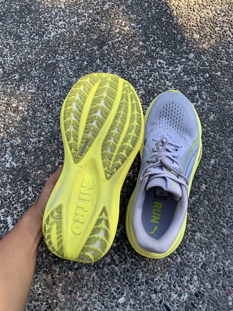 Puma MagMax Nitro 2 (sale/swap) (Category: Sneakers) located in Burgos, Ilocos Norte. Submitted by kj.declutters (Listing ID 1468499448, Image 3). Description: 9/10 condition used for around 25km No box Selling price: 4,500ph Rfs: try ibang shoe Can do Swap for: Nike Vomero Plus, Asics Superblast or Lining Red Hare 9 Ultra, Mizuno Neo Vista or any shoe na pang Long Runs (size 10.5) Can do meet-up around Ilocos Norte area.