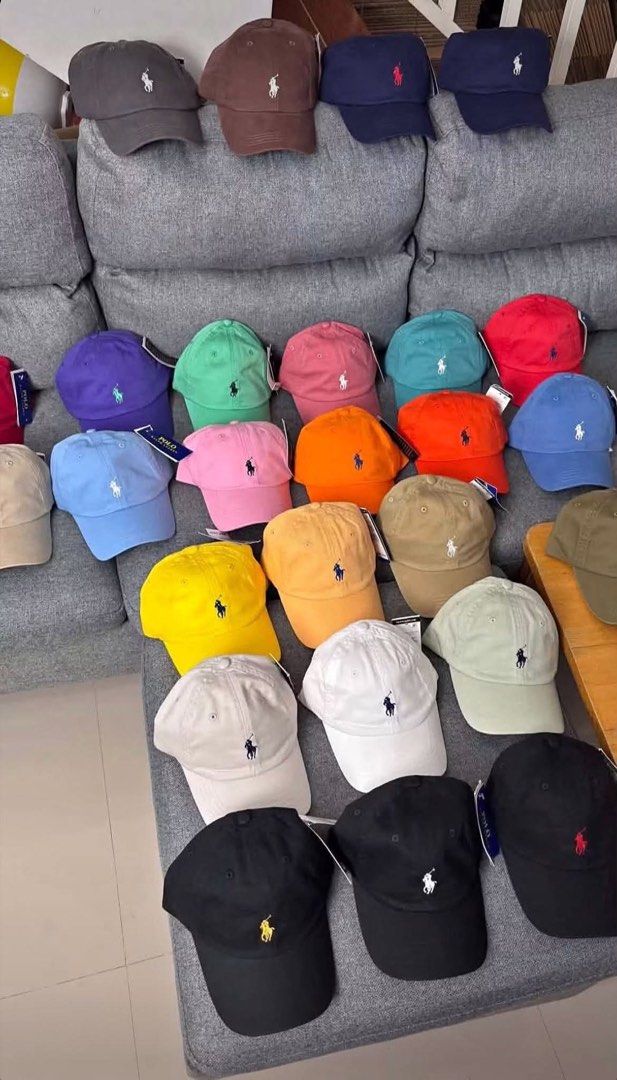 RALPH LAUREN CAPS (Category: Caps & Hats) located in Taguig. Submitted by renzms (Listing ID 1468302456, Image 1). Description: • actual photos | what you see is what you get • scannable qr code • shipping nationwide via tiktok co.