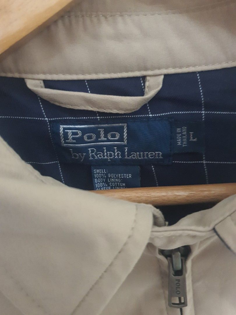 Ralph Lauren Harrington Jacket (Category: Coats, Jackets and Outerwear) located in Manila. Submitted by luiseksdi (Listing ID 1468457589, Image 3). Description: Ralph Lauren Khaki Large issue: andyan na po wala na pong ibang issue free delivery around sampaloc manila or nearby Sampaloc, Manila Location.