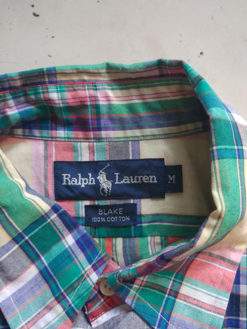 Ralph Lauren Madras Longsleeve M (Category: Formal Shirts) located in Pasay City. Submitted by denimdude.ph (Listing ID 1468333143, Image 3). Description: .