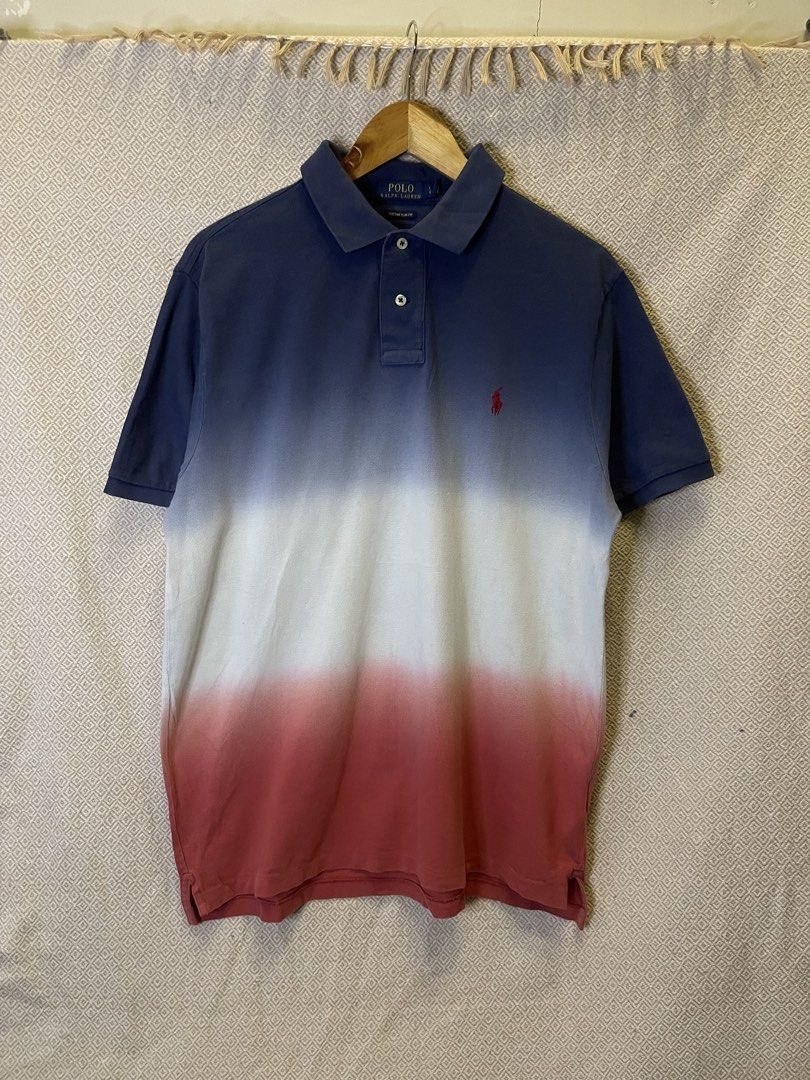Ralph lauren ombre polo shirt (Category: Tshirts & Polo Shirts ) located in Manila. Submitted by hypestock_mnl (Listing ID 1468308922, Image 1). Description: - stylish - perfect for casual wear - great fit - in good condition - minimal signs of usage - 9/10 - money worth! - see pics for details/issue.