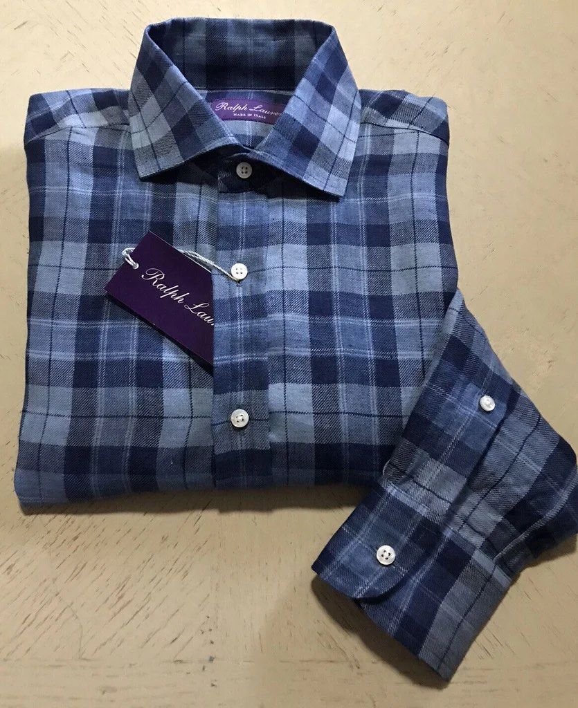 Ralph Lauren Purple Label Linen LS (Category: Activewear) located in Manila. Submitted by walter_wt (Listing ID 1468435356, Image 1). Description: Ralph Lauren Purple Label Linen Longsleeve Size- Large Dimension- Length- 32 Width- 23 Sleeve length- 27 No issue.