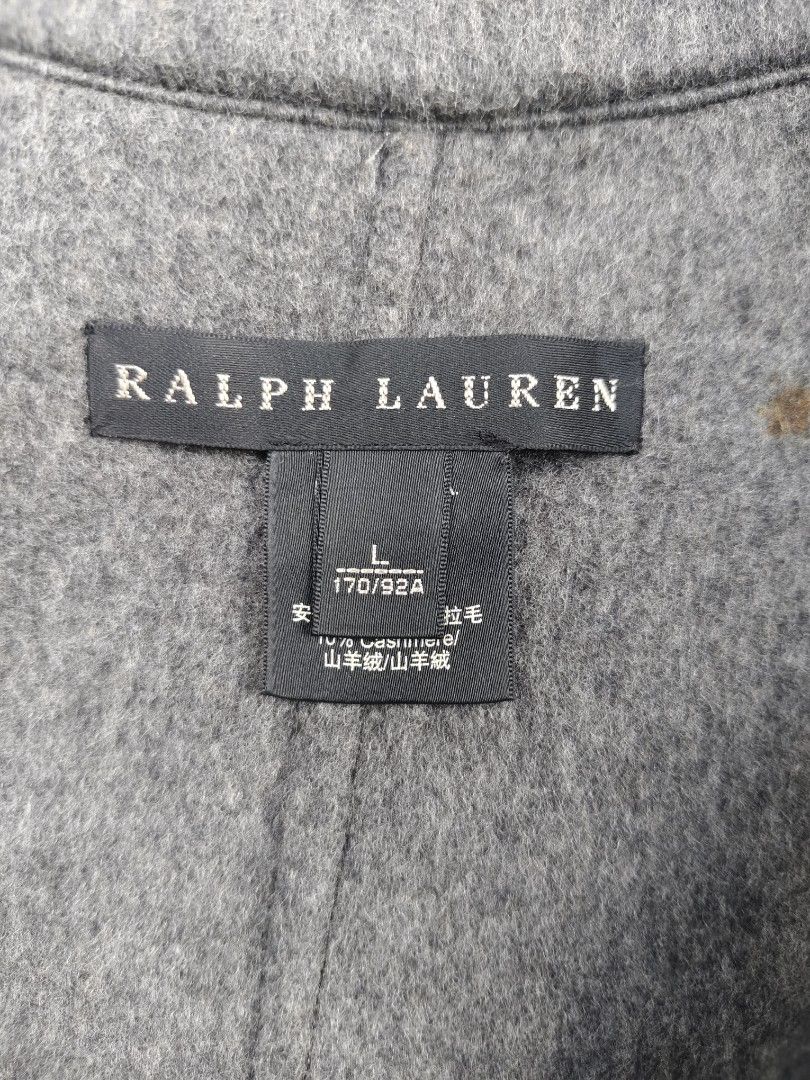 Ralph Lauren toggle cape cashmere x wool x angora (Category: Coats, Jackets and Outerwear) located in Baguio. Submitted by archival_thrifted.ph. (Listing ID 1468344563, Image 2). Description: FOR SALE‼️ .RALPH LAUREN TOGGLE CAPE . EXCELLENT CONDITION .CLOTH CASHMERE X WOOL X ANGORA .LARGE ON TAG .PHP 2500 PLUS SF .❌❌ COP/COD .MOP GCASH .COURIER J&T .BAGUIO AREA .DM FOR SURE BUYER TY.